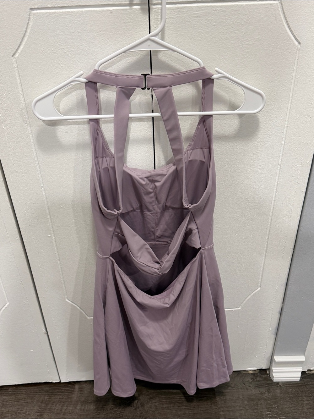 NWOT Halara Purple Backless Twisted Active Dress - Picture 6 of 12